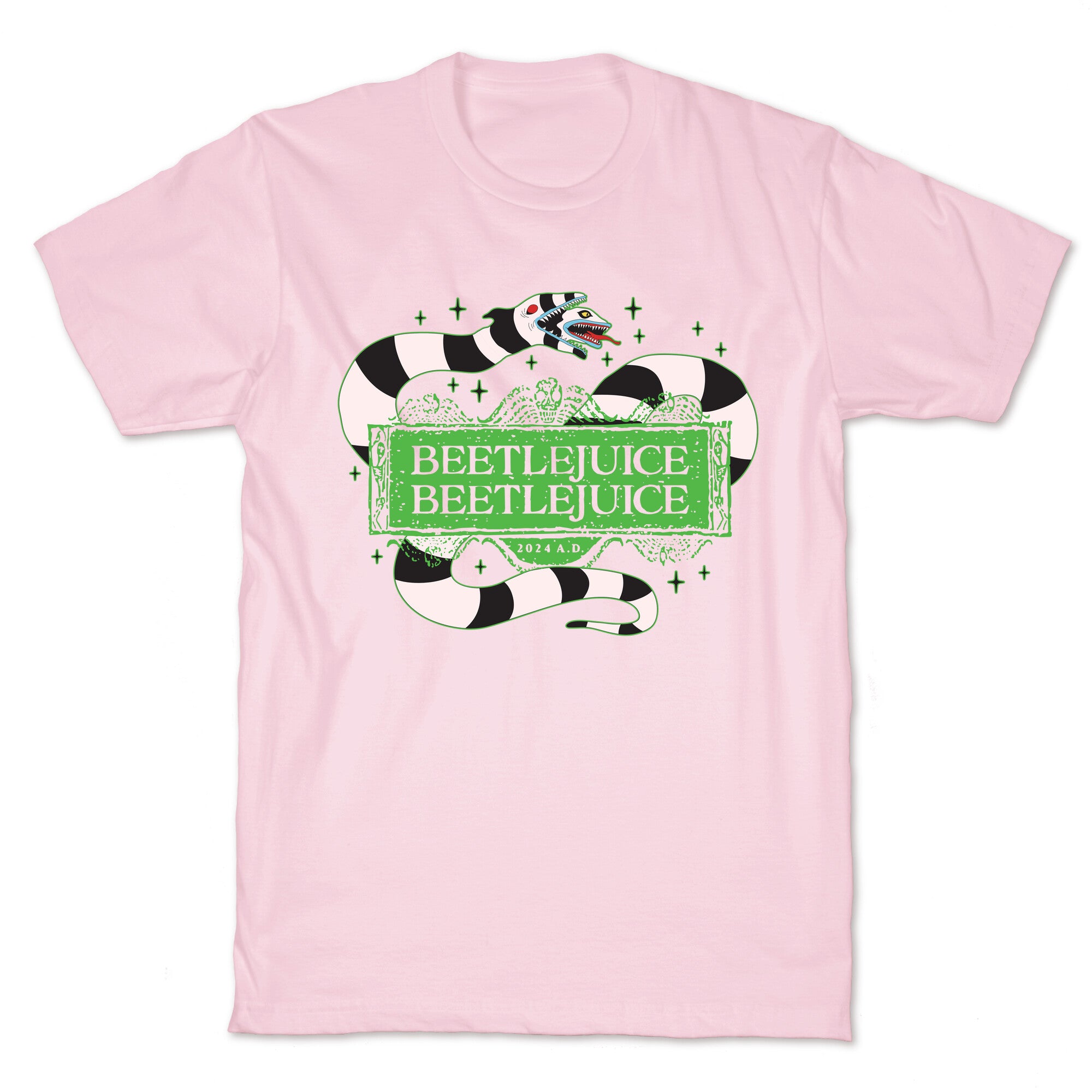 Beetlejuice Beetlejuice 2024 AD T-Shirt